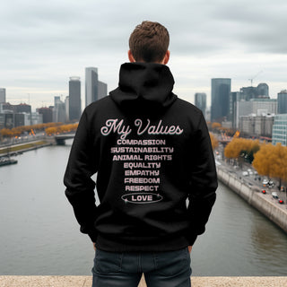 vegan hoodie vegan statement animal right